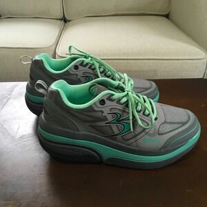 G-Defy Ion Womens 7.5 Grey Mint Green Gravity Defyer Athletic Shoes TB9022FGU-W